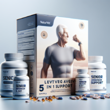 naturvet senior advanced 5 in 1 support