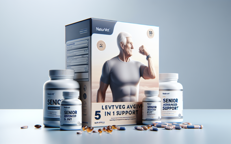 naturvet senior advanced 5 in 1 support