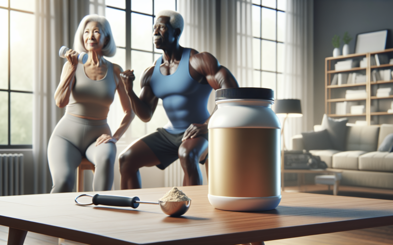 whey protein powder for seniors