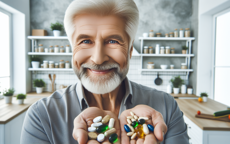 best vitamins for elderly man